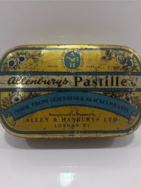 Stanley Yellow and Blue Floral Pastilles Tin